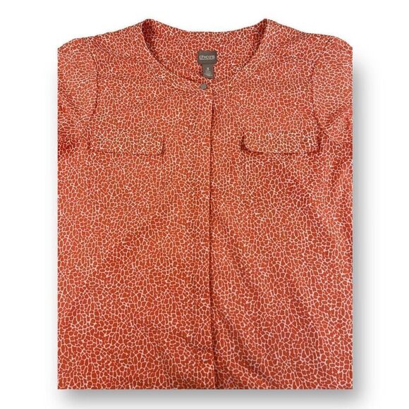 Chicos Blouse Top Size 3 Extra Large - Picture 2 of 6
